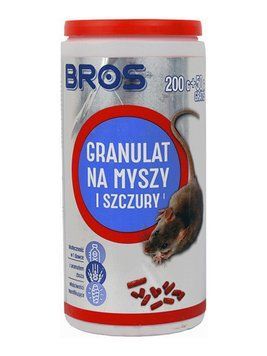 Гранулы от мышей и крыс BROS, 250 г GL610 фото