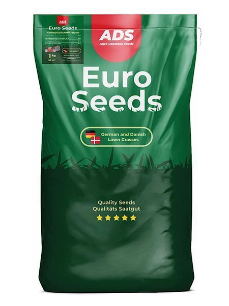 Универсальный газон ADS Euro Seeds 1 кг 210 фото