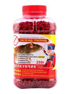Щелкунчик зерновая приманка с ароматом сыра, 250 г GL613 фото