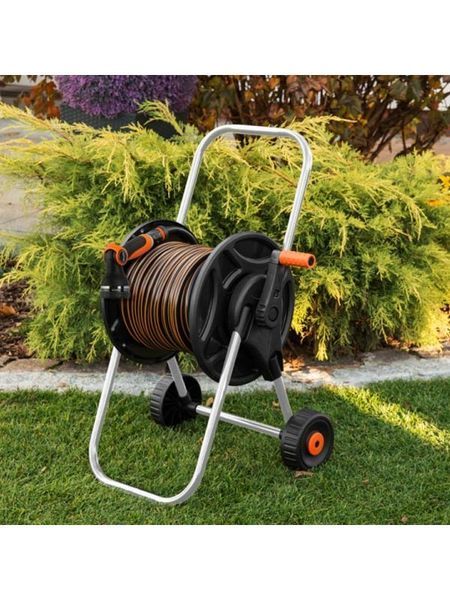 Тележка со шлангом 1/2&Prime; 20 м, пистолетом, оросителем и арматурой ECO-AG26020SET2 ECO-AG26020SET2 фото