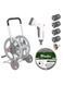 Металевий візок зі шлангом 1/2&Prime; 20 м, пістолетом та арматурою WL-AG33320SET1 SILVER PRO WL-AG33320SET1 фото 1